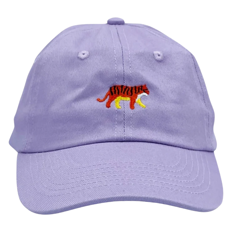 Lavender Tiger Baseball Hat