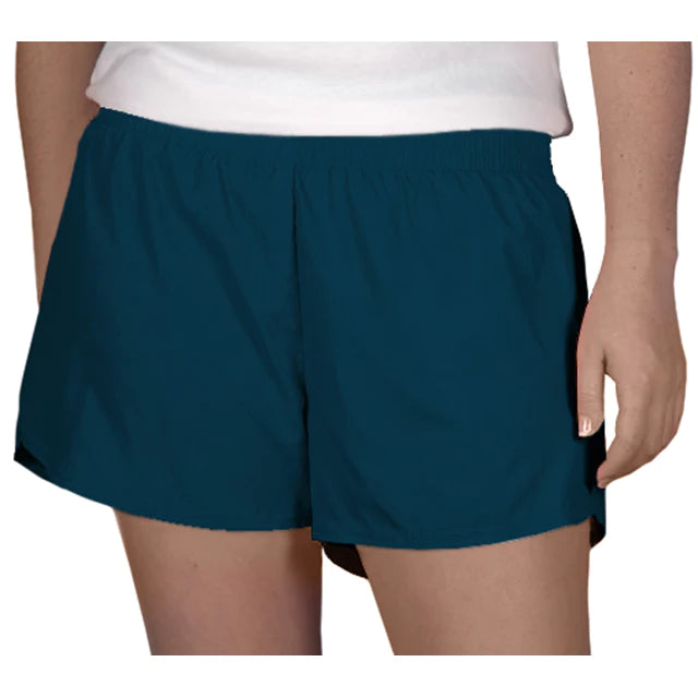 Girls navy blue online athletic shorts